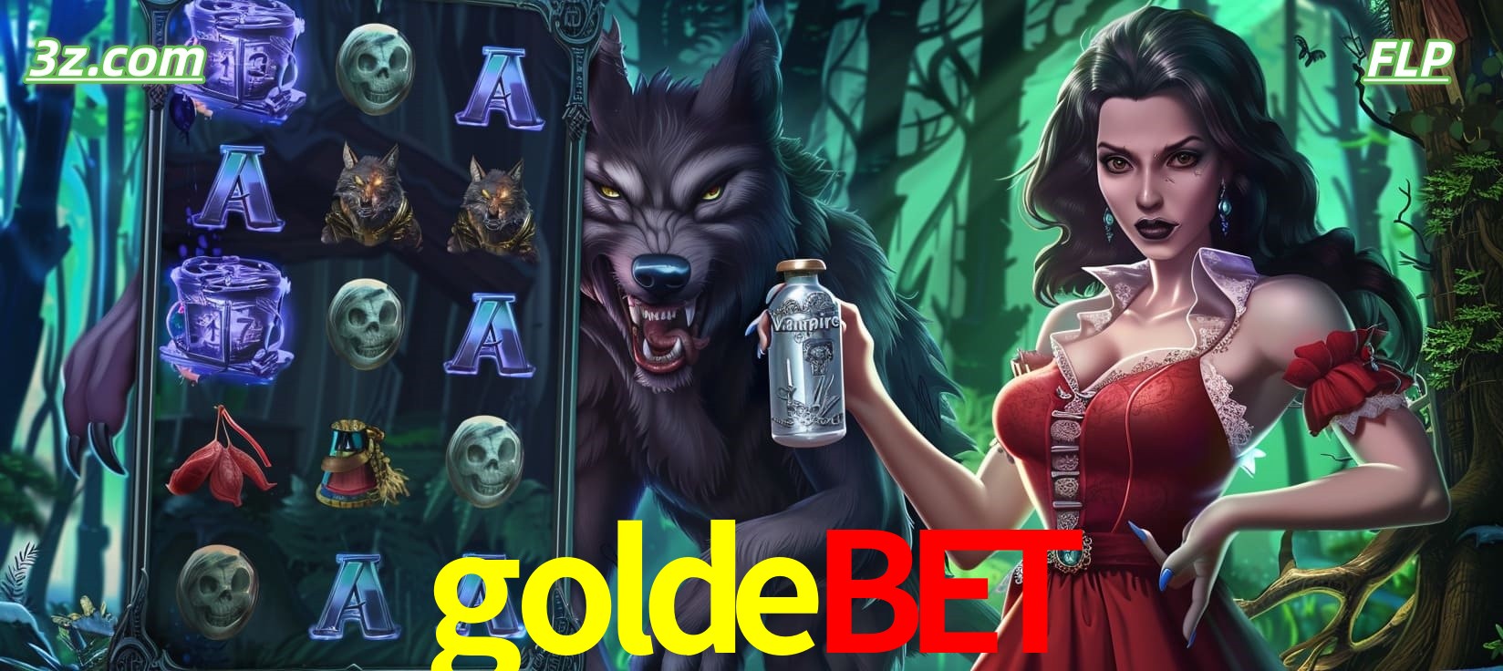 Slots online tema de lobisomem e vampira no goldebet cassino Brasil