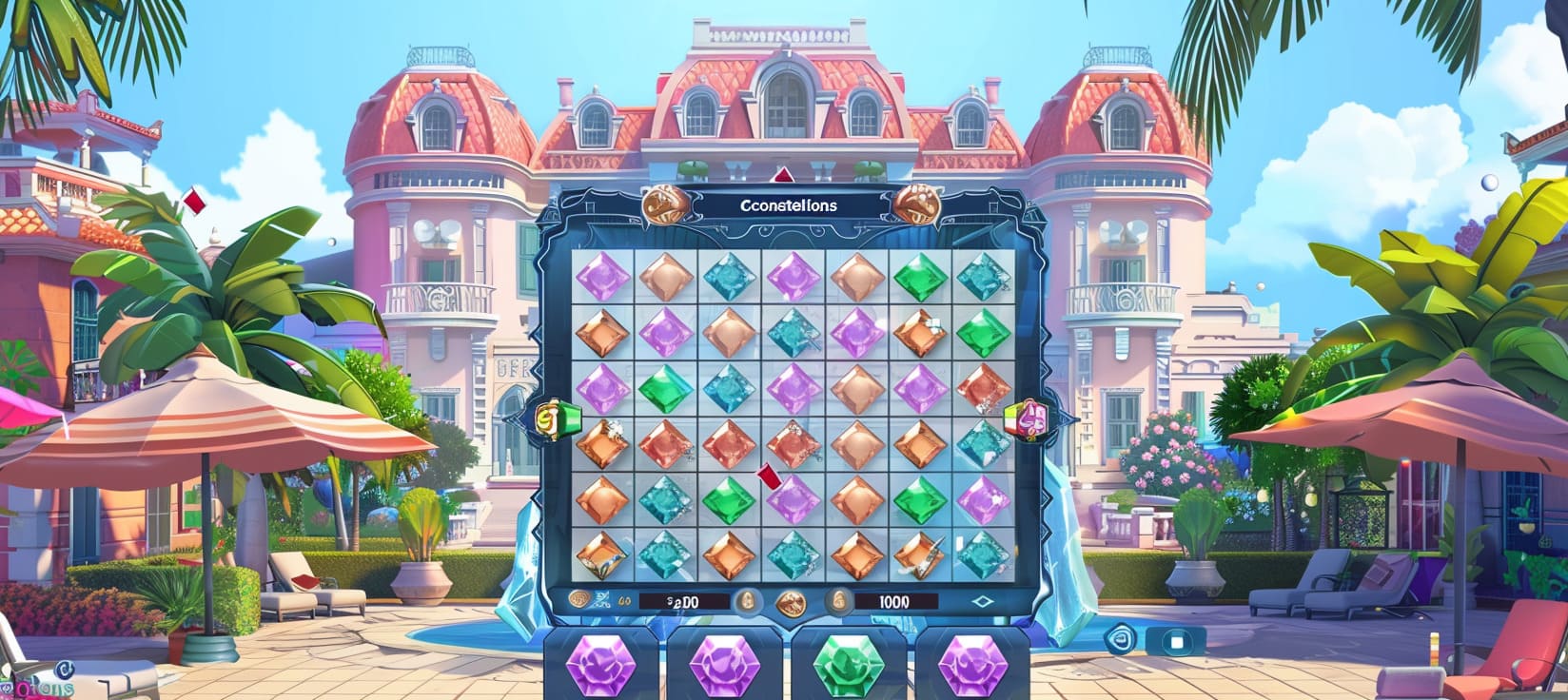 goldebet Constellations slot game cassino online com pedras preciosas
