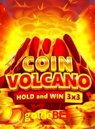 Jogue Coin Volcano slot 3x3 no goldebet e ganhe grandes recompensas